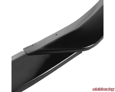 Spec-D Glossy Black Polypropylene Front Bumper Lip Kit Mazda 3 2019-2020 - LPF-MZ319GB-AK