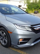 Spec-D Matte Black Polypropylene Front Bumper Lip Splitter Kit Honda Odyssey 2018-2020                                     - LPF-ODSY18BK-PQ - Image 9