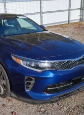 Spec-D Glossy Black Polypropylene Front Bumper Lip Splitter Kit Kia Optima 2016-2018                                     - LPF-OPM16SXGB-PQ - Image 10