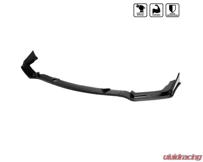 Spec-D Glossy Black Polypropylene Front Bumper Lip Kit Infiniti Q50 Sport 2014-2018 - LPF-Q5014GB-AK