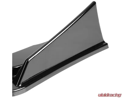 Spec-D Glossy Black Polypropylene Front Bumper Lip Kit Infiniti Q50 Sport 2014-2018 - LPF-Q5014GB-AK