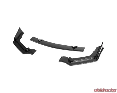Spec-D Glossy Black Polypropylene Front Bumper Lip Kit Infiniti Q50 Sport 2014-2018 - LPF-Q5014GB-AK