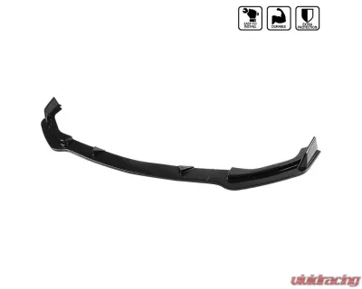 Spec-D Glossy Black Polypropylene Front Bumper Lip Kit Infiniti Q50 Non-Sport 2014-2017 - LPF-Q5014GBV2-AK