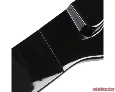 Spec-D Glossy Black Polypropylene Front Bumper Lip Kit Infiniti Q50 Non-Sport 2014-2017 - LPF-Q5014GBV2-AK
