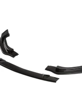 Spec-D Glossy Black Polypropylene Front Bumper Lip Kit Infiniti Q50 Non-Sport 2014-2017                                     - LPF-Q5014GBV2-AK - Image 6