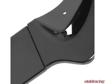 Spec-D Glossy Black Polypropylene Front Bumper Lip Kit Nissan Sentra 2016-2019 - LPF-SEN16GB-AK