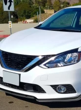 Spec-D Glossy Black Polypropylene Front Bumper Lip Kit Nissan Sentra 2016-2019                                     - LPF-SEN16GB-AK - Image 10