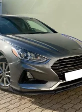 Spec-D Glossy Black Polypropylene Front Bumper Lip Splitter Kit Hyundai Sonata 2018-2019                                     - LPF-SON18GB-PQ - Image 10