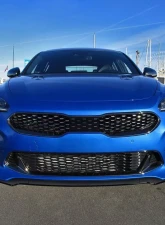 Spec-D Glossy Black Polypropylene Front Bumper Lip Splitter Kit Kia Stinger 2018-2021                                     - LPF-STG18GB-PQ - Image 10