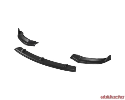 Spec-D Matte Black Polypropylene Front Bumper Lip Kit Tesla Model 3 2017-2020 - LPF-TSLA317BK-AK