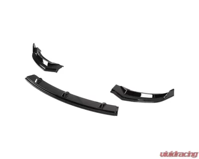Spec-D Glossy Black Polypropylene Front Bumper Lip Kit Tesla Model 3 2017-2020 - LPF-TSLA317GB-AK