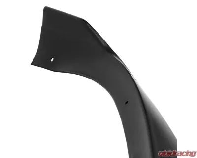 Spec-D Matte Black Polypropylene Front Bumper Lip Splitter Kit Tesla Model S 2016-2020 - LPF-TSLAS17BK-PQ