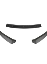 Spec-D Matte Black Polypropylene Front Bumper Lip Splitter Kit Tesla Model S 2016-2020                                     - LPF-TSLAS17BK-PQ - Image 7