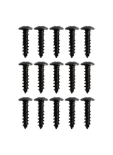 Spec-D Universal Glossy Black Polypropylene 3pc Style Front Bumper Lip                                     - LPF-U001GB-AK - Image 9