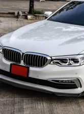 Spec-D Universal Glossy Black Polypropylene 3pc Style Front Bumper Lip                                     - LPF-U001GB-AK - Image 10