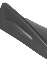 Spec-D Universal Matte Black Polypropylene Front Bumper Lip Kit                                     - LPF-U005BK-AK - Image 4