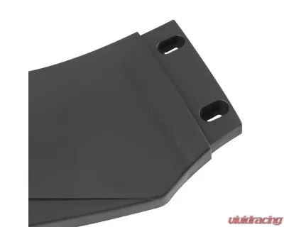 Spec-D Universal Matte Black Polypropylene Front Bumper Lip Kit - LPF-U005BK-AK