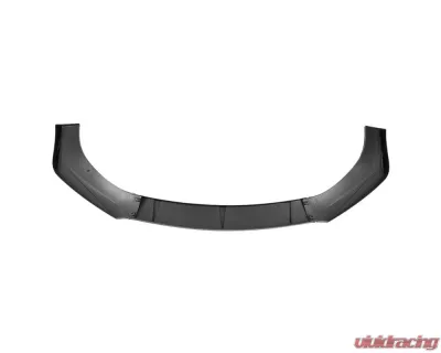 Spec-D Universal Matte Black Polypropylene Front Bumper Lip Kit - LPF-U005BK-AK