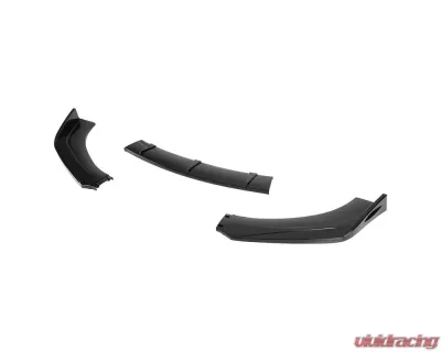 Spec-D Universal Glossy Black Polypropylene Front Bumper Lip Kit - LPF-U005GB-AK