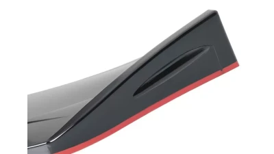 Spec-D Universal Glossy Black/Red Trim Polypropylene 3PC Bumper Lip Set                                     - LPF-U005GB-RD-PQ - Image 5