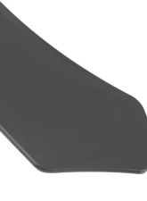 Spec-D Universal Matte Black Polypropylene 3pc Front Bumper Lip Set                                     - LPF-U208BK-AK - Image 4