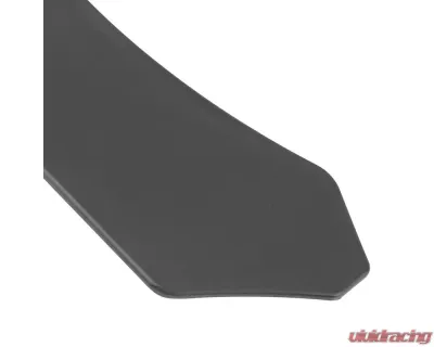 Spec-D Universal Matte Black Polypropylene 3pc Front Bumper Lip Set - LPF-U208BK-AK