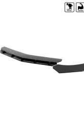 Spec-D Universal Glossy Black Polypropylene 3pc Front Bumper Lip Set                                     - LPF-U208GB-AK - Image 10