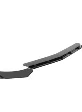 Spec-D Universal Glossy Black Polypropylene 3pc Front Bumper Lip Set                                     - LPF-U208GB-AK - Image 7