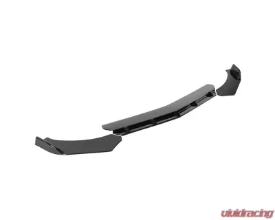 Spec-D Universal Glossy Black Polypropylene 3pc Front Bumper Lip Set - LPF-U208GB-AK