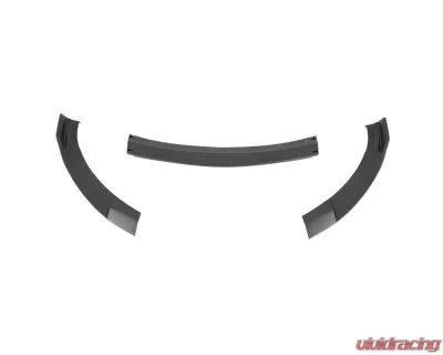 Spec-D Matte Black Polypropylene Front Bumper Lip Splitter Kit Hyundai Veloster 2012-2017 - LPF-VEL12BK-PQ