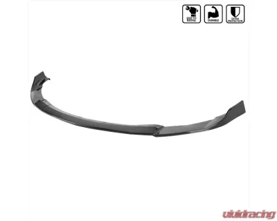 Spec-D Glossy Black Polypropylene Front Bumper Lip Splitter Kit Hyundai Veloster 2012-2017 - LPF-VEL12GB-PQ