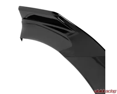 Spec-D Glossy Black Polypropylene Front Bumper Lip Splitter Kit Hyundai Veloster 2012-2017 - LPF-VEL12GB-PQ