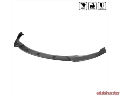 Spec-D Matte Black Polypropylene Front Bumper Lip Splitter Kit Hyundai Veloster Turbo 2013-2017 - LPF-VEL13TBK-PQ