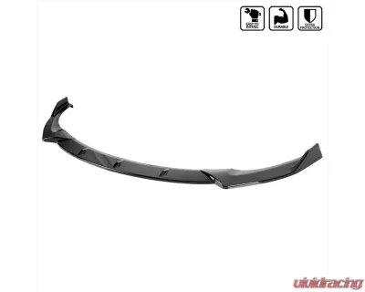Spec-D Glossy Black Polypropylene Front Bumper Lip Splitter Kit Hyundai Veloster Turbo 2013-2017 - LPF-VEL13TGB-PQ