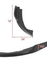 Spec-D Matte Black Polypropylene Rear Bumper Lip Diffuser Set Honda Civic 2016-2020                                     - LPR-CV16BK-AK - Image 2