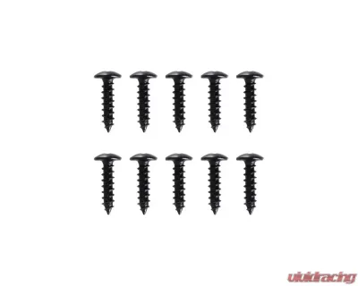 Spec-D Matte Black Polypropylene Rear Bumper Lip Diffuser Set Honda Civic 2016-2020 - LPR-CV16BK-AK