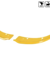 Spec-D Glossy Yellow ABS 2pc Front Bumper Lip Splitters Dodge Charger 2015-2019                                     - LPS-CHG15Y-BN - Image 10