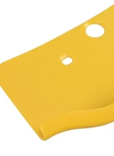 Spec-D Glossy Yellow ABS 2pc Front Bumper Lip Splitters Dodge Charger 2015-2019                                     - LPS-CHG15Y-BN - Image 3