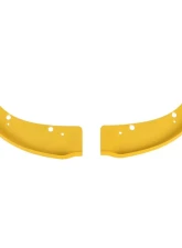 Spec-D Glossy Yellow ABS 2pc Front Bumper Lip Splitters Dodge Charger 2015-2019                                     - LPS-CHG15Y-BN - Image 9