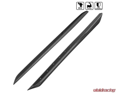 Spec-D Glossy Black ABS 2pc Side Skirts BMW G20 3 Series 2019-2020 - LPS-G2019GB-MP-BN