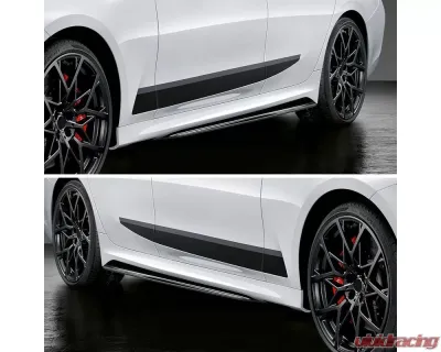 Spec-D Glossy Black ABS 2pc Side Skirts BMW G20 3 Series 2019-2020 - LPS-G2019GB-MP-BN