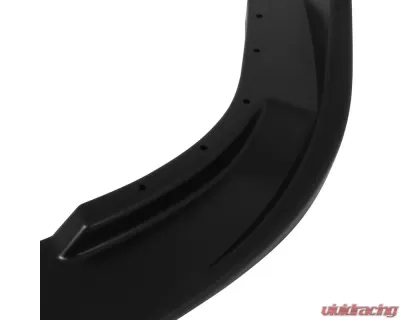 Spec-D Universal Matte Black Polypropylene Front Bumper Lip Splitters - LPS-S-U001