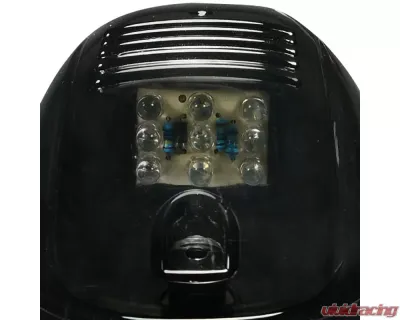 Spec-D Universal 5pc Amber LED Lights Set Roof Cab (Black Housing/Smoke Lens) - LRC-500SM