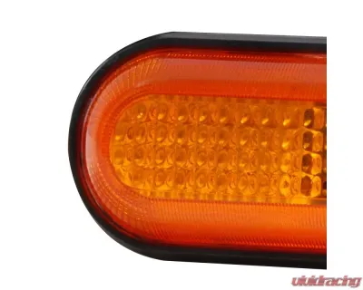 Spec-D Amber Lens Side Marker Dome Style Lights Honda Civic 1992-1995 - LSM-CV92AMDT