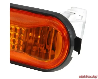 Spec-D Amber Lens Side Marker Dome Style Lights Honda Civic 1992-1995 - LSM-CV92AMDT