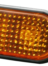 Spec-D Amber Lens Side Marker Flat Style Lights Honda Civic 1992-1995                                     - LSM-CV92AMFT - Image 3