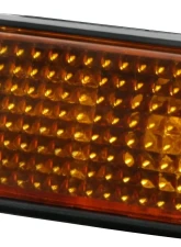 Spec-D Amber Smoke Lens Side Marker Flat Style Lights Honda Civic 1992-1995                                     - LSM-CV92GAFT - Image 6