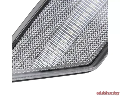 Spec-D LED 2pc Side Marker Lights (Chrome Housing/Clear Lens) Ford Ranger 2019-2021 - LSM-RAN19CLED-VS