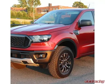 Spec-D LED 2pc Side Marker Lights (Chrome Housing/Clear Lens) Ford Ranger 2019-2021 - LSM-RAN19CLED-VS
