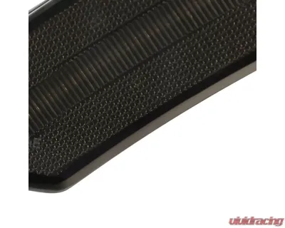 Spec-D LED 2pc Side Marker Lights (Chrome Housing/Smoke Lens) Ford Ranger 2019-2021 - LSM-RAN19GLED-VS